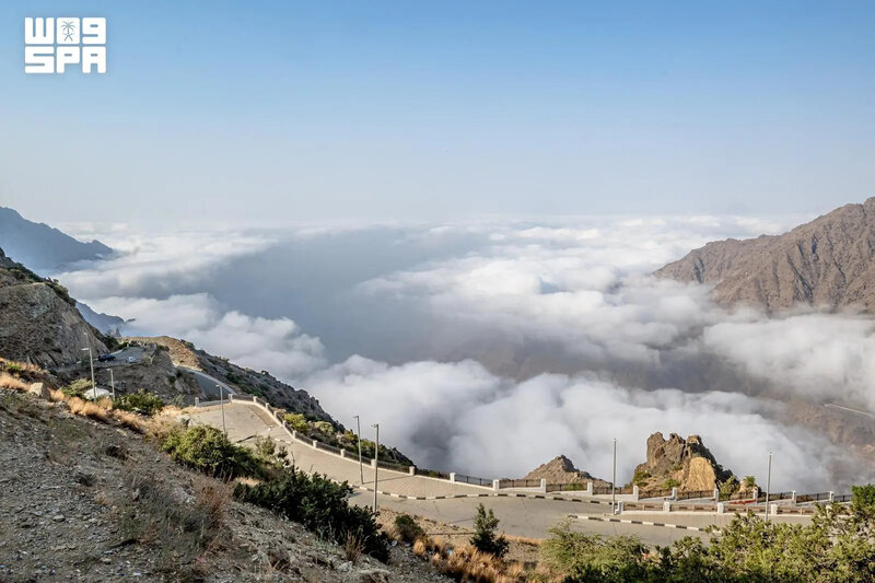Al-Baha’s Clouds Create Breathtaking Scenes Across Tihama